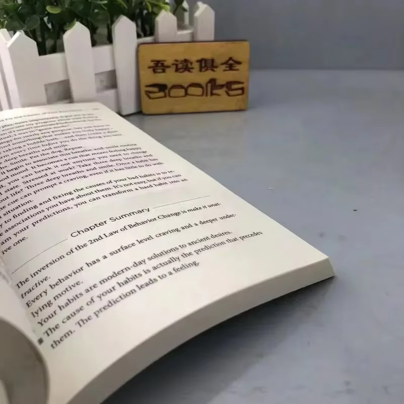Atomic Habits By James Clear English Paperback to Build Good Habits Break