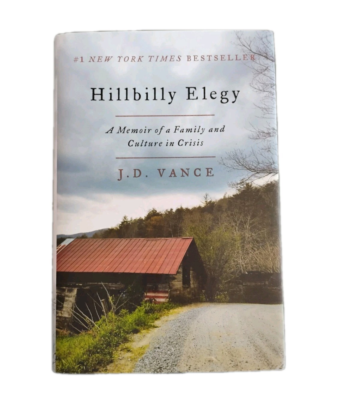 J.D. Vance Hillbilly Elegy 1st Ed 22nd Printing HC DJ 2016 Excellent 📖
