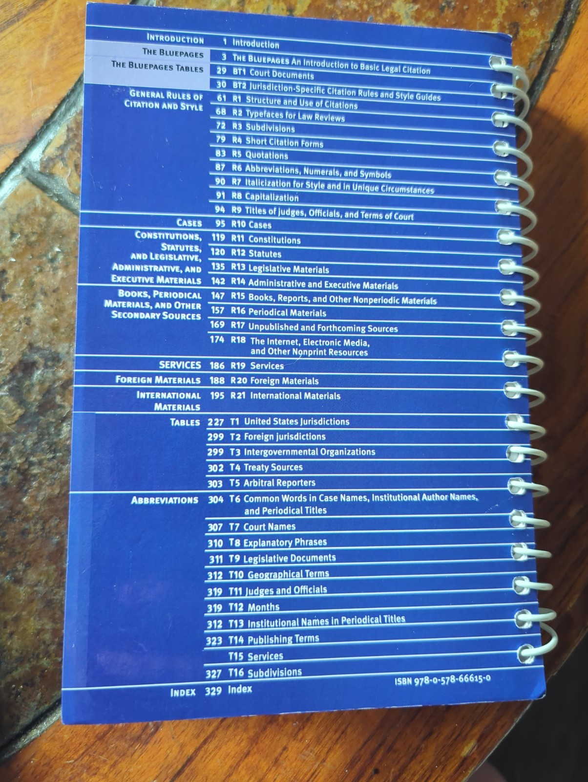 Bluebook: A Uniform System of Citation Spiral by Harvard Law Review