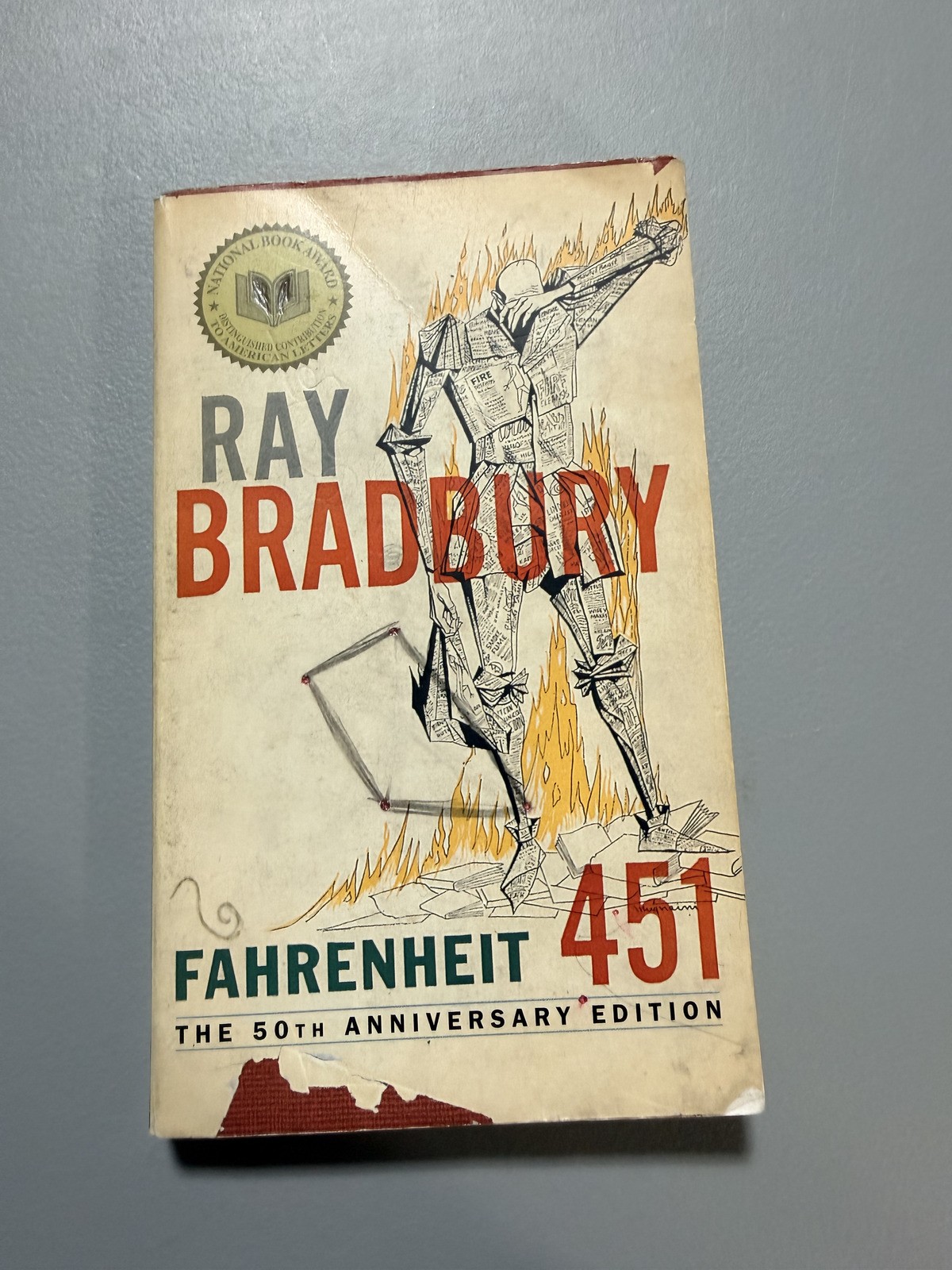 Fahrenheit 451 by Ray Bradbury – 50th Anniversary Edition