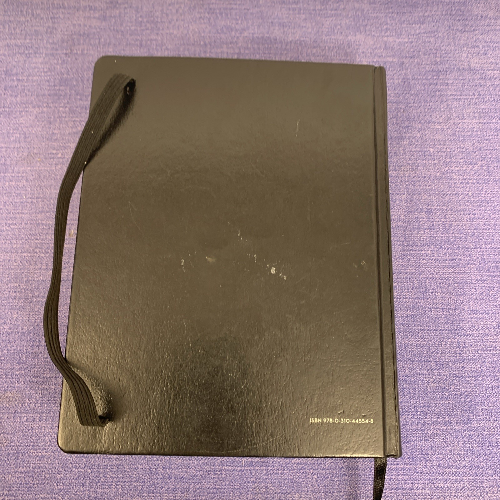 NIV, Journal the Word Bible, Hardcover, Black Zondervan