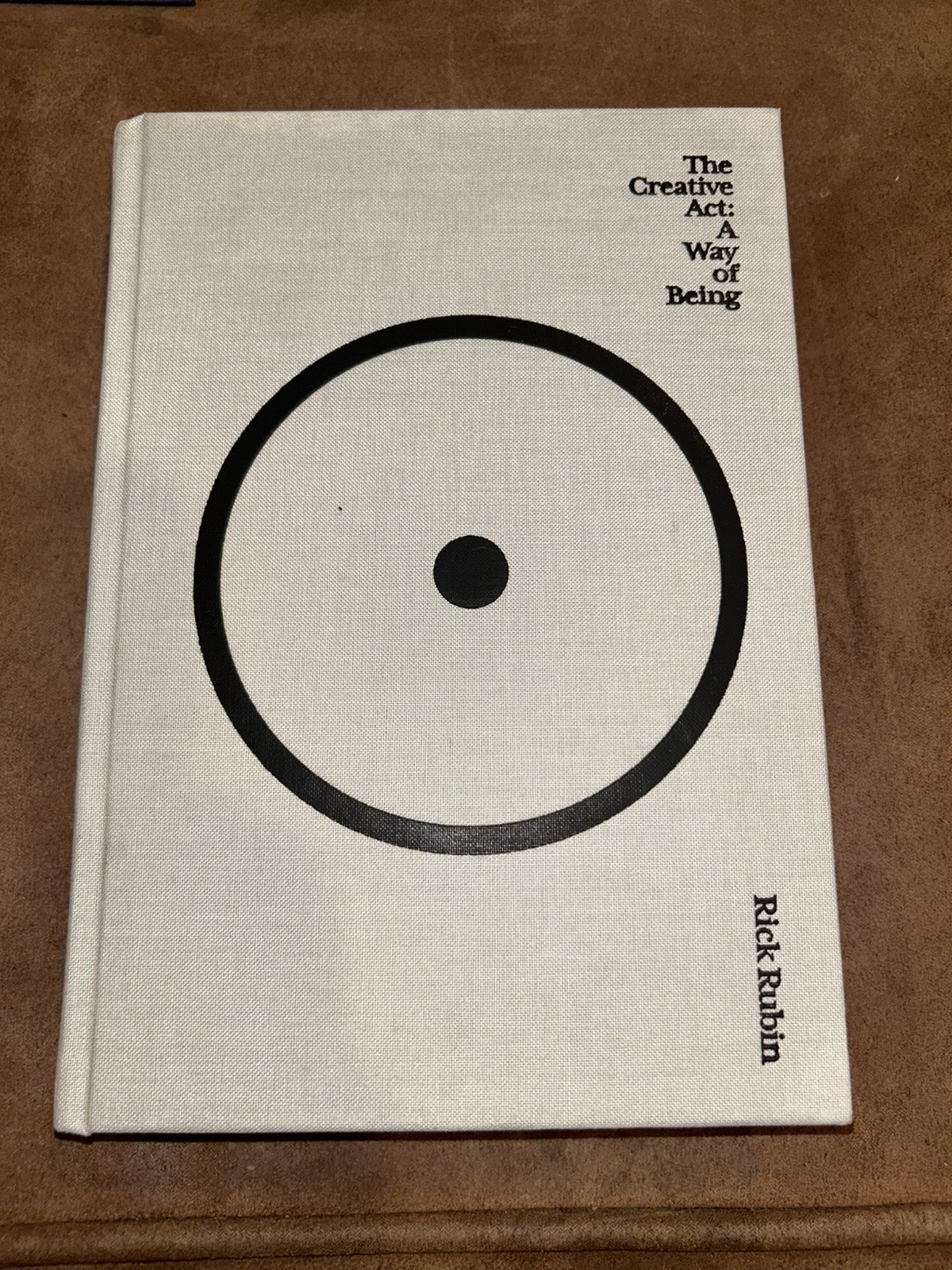 The Creative Act: A Way of Being by Rick Rubin (0593652886) Hardcover
