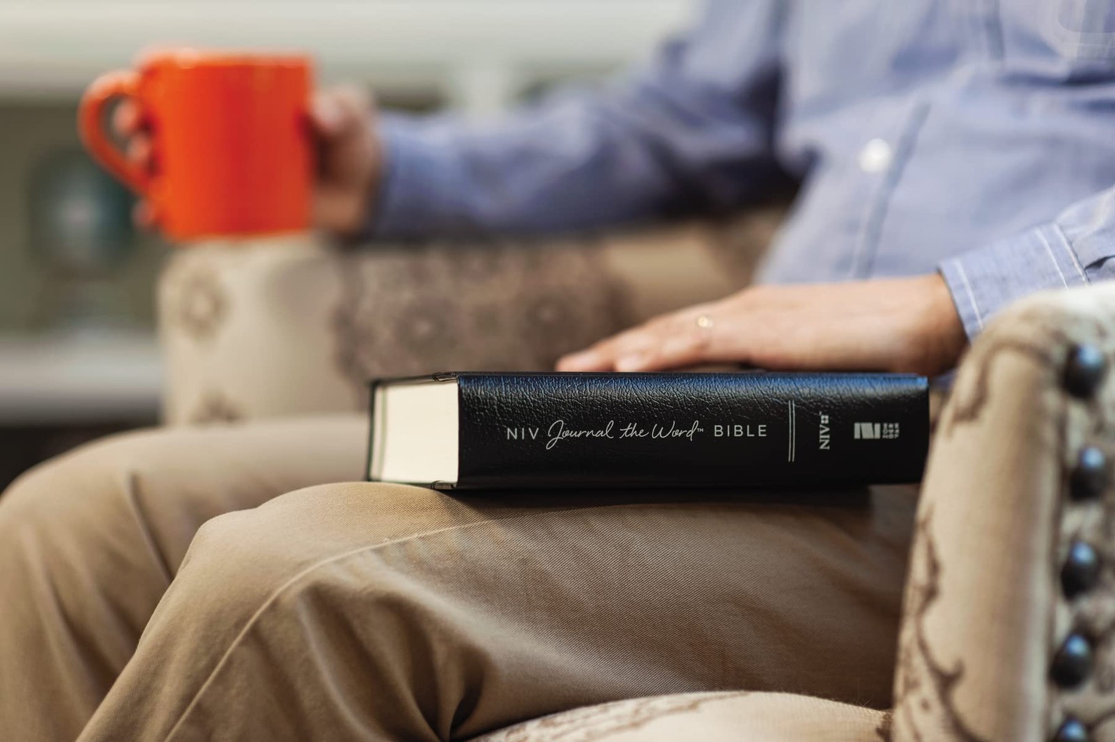 NIV Journal the Word Bible Hardcover Black Red-Letter Comfort Print